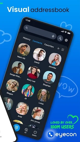 صورة من تطبيق كشف هوية المتصل